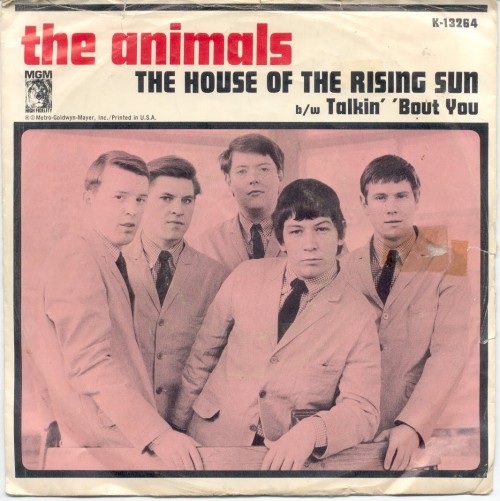 The Animals gravam “The House of The Rising Sun”
