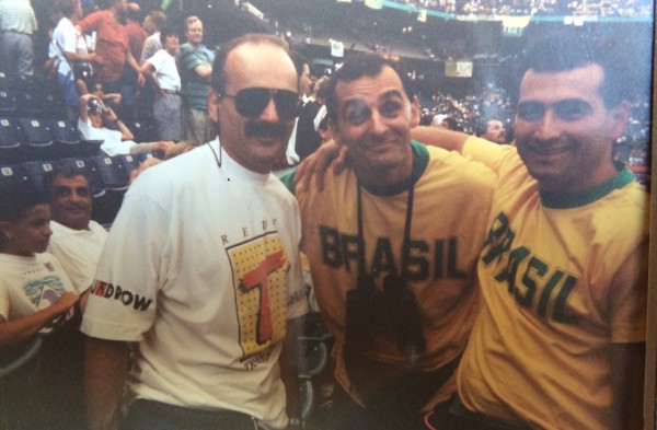 Da esquerda pra direita: Zaga, Gôs e eu