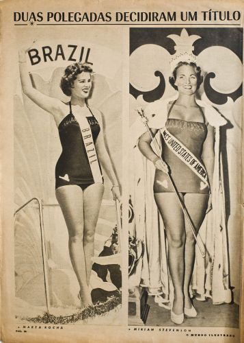 “Por duas polegadas”, Martha Rocha perde o Miss Universo