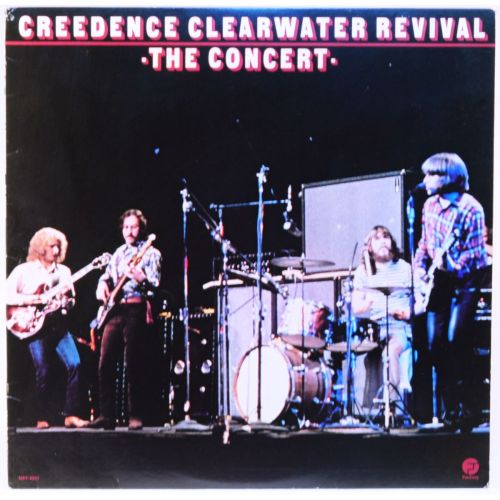Creedence Clearwater Revival grava The Concert, na Califórnia