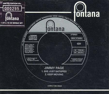 Jimmy Page lança o primeiro single solo