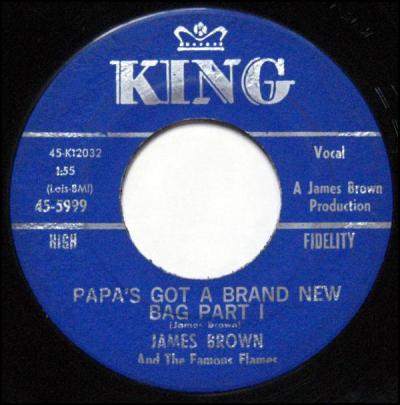 James Brown lança single “Papa's Got a Brand New Bag”