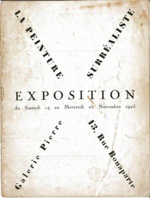 Primeira exposição do Surrealismo é aberta em Paris