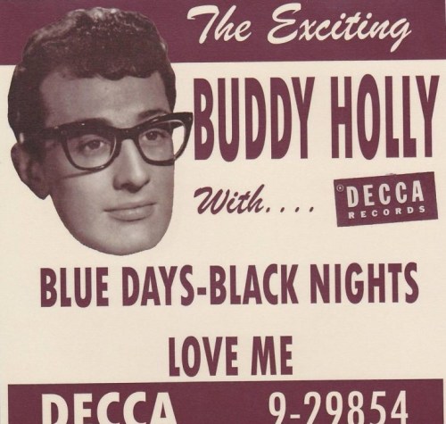 Buddy Holly lança o primeiro single