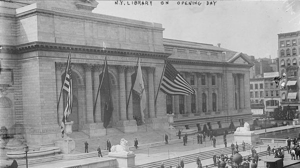 Biblioteca de Nova York é inaugurada