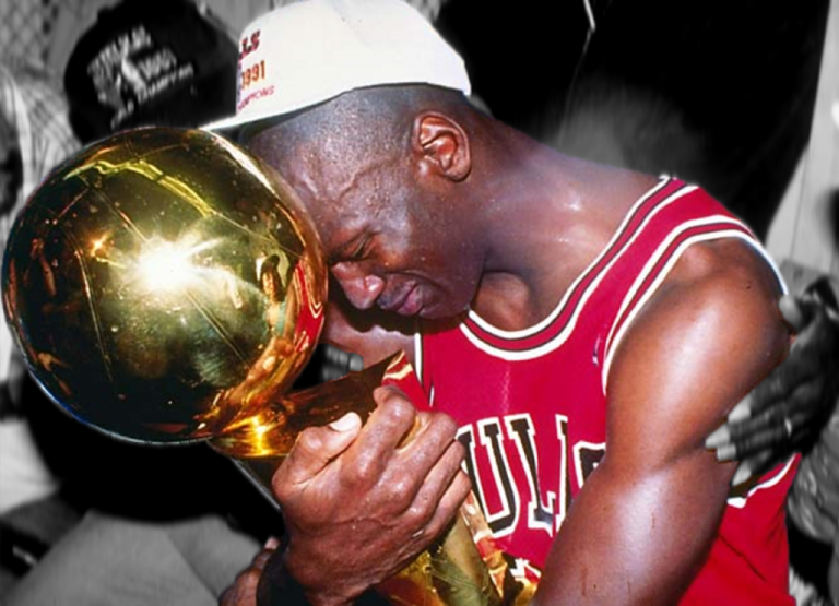 O primeiro título do Chicago Bulls de Michael Jordan