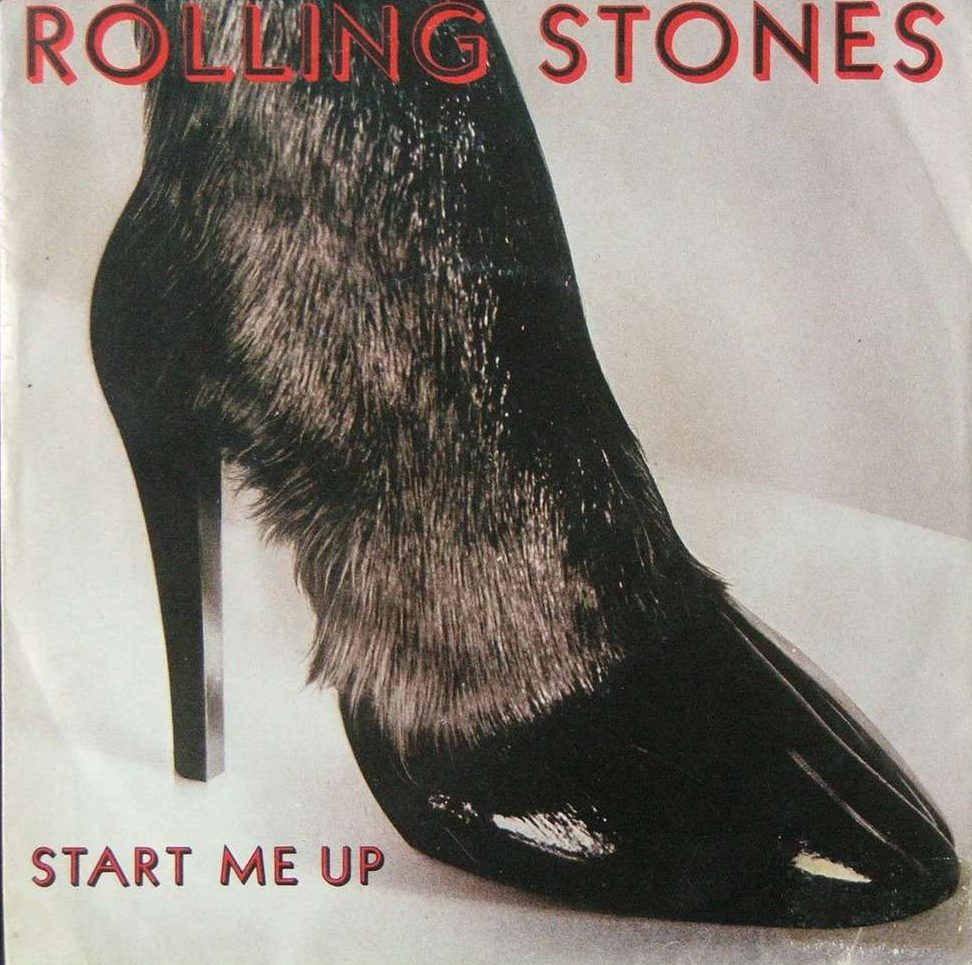 THE ROLLING STONES START ME UP メキシコ盤シングル Rolling Stones lançam “Start Me Up” – efemérides do éfemello
