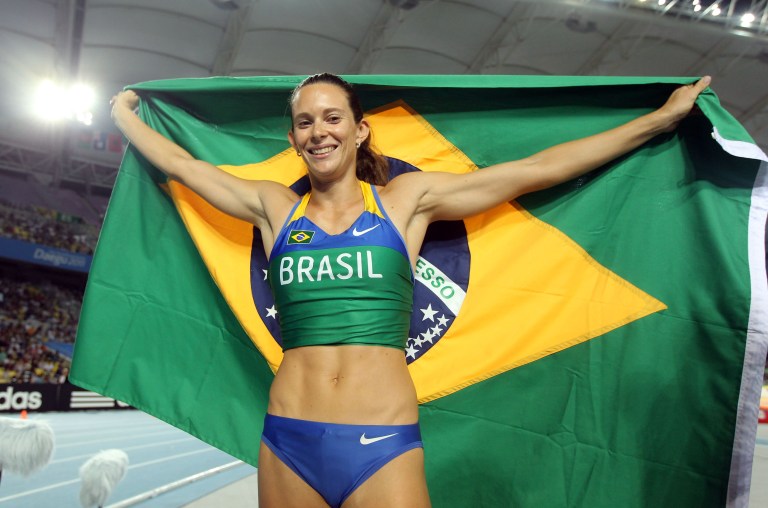 Fabiana Murer conquista 1º ouro do Brasil em Mundiais de atletismo