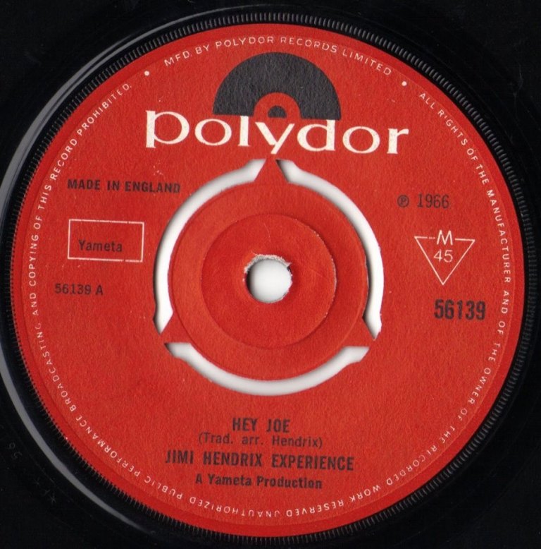Jimi Hendrix grava "Hey Joe"