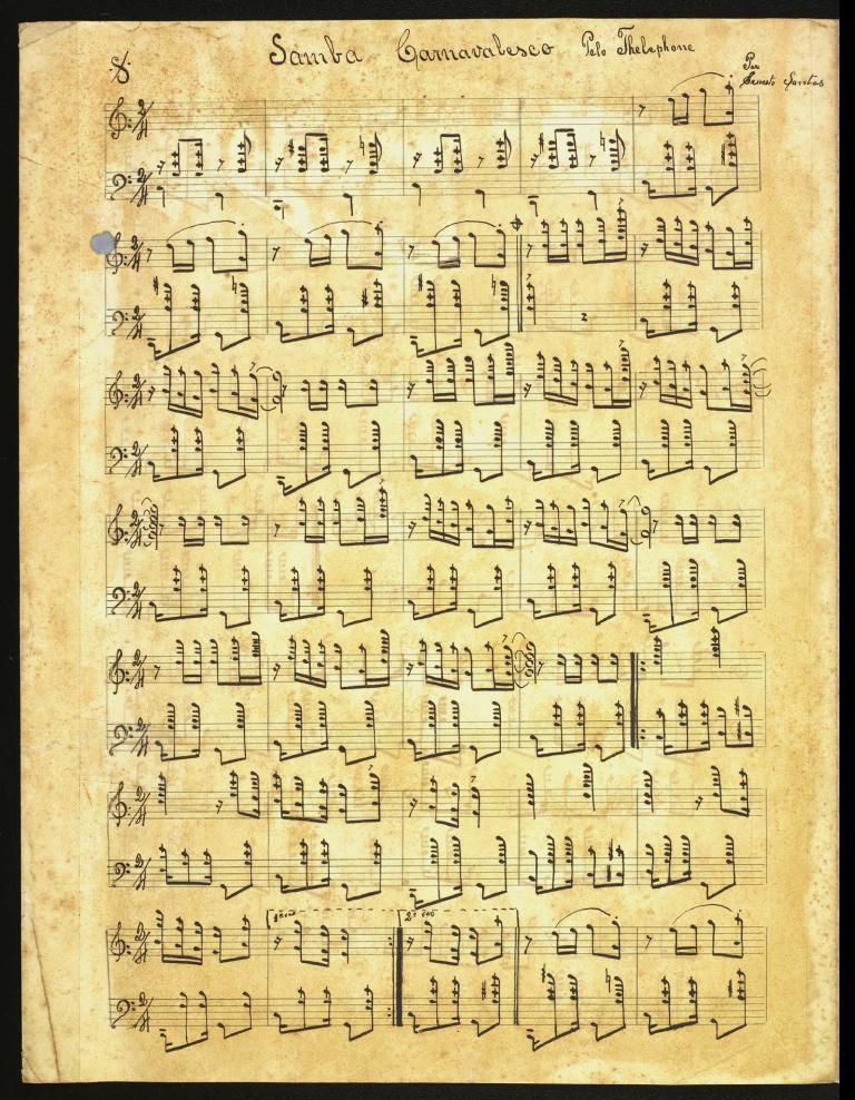 "Pelo Telefone" é executado pela primeira vez no Rio de Janeiro