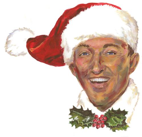 Pelas ondas do rádio, Bing Crosby leva "White Christmas" aos americanos
