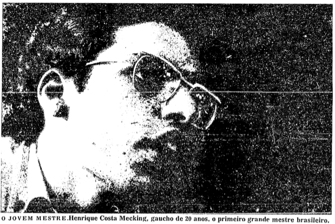 Mequinho, o 1º brasileiro Grande Mestre Internacional do Xadrez