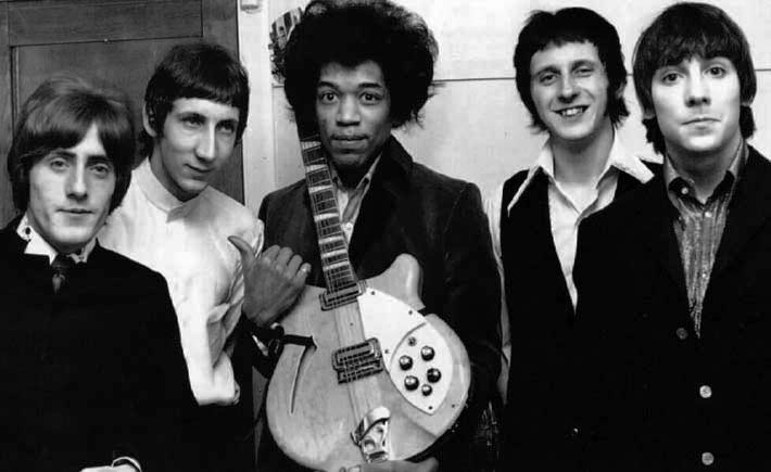Jimi Hendrix rouba a cena do The Who em Londres