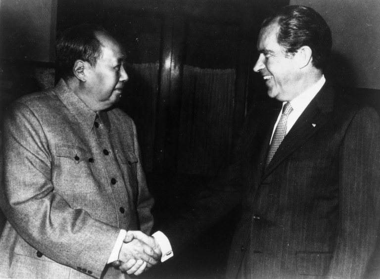 A histórica visita de Nixon à China de Mao